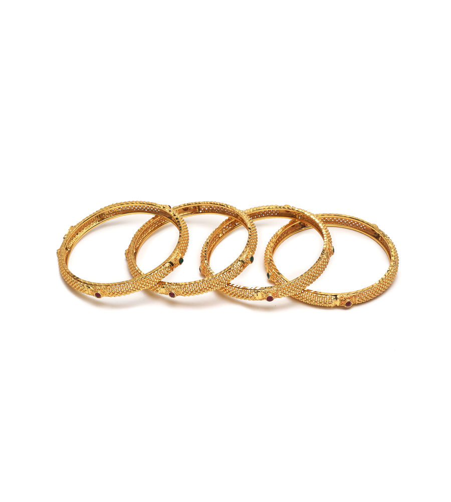 YouBella Jewellery Stylish Gold Plated Bangles for Girls and Women